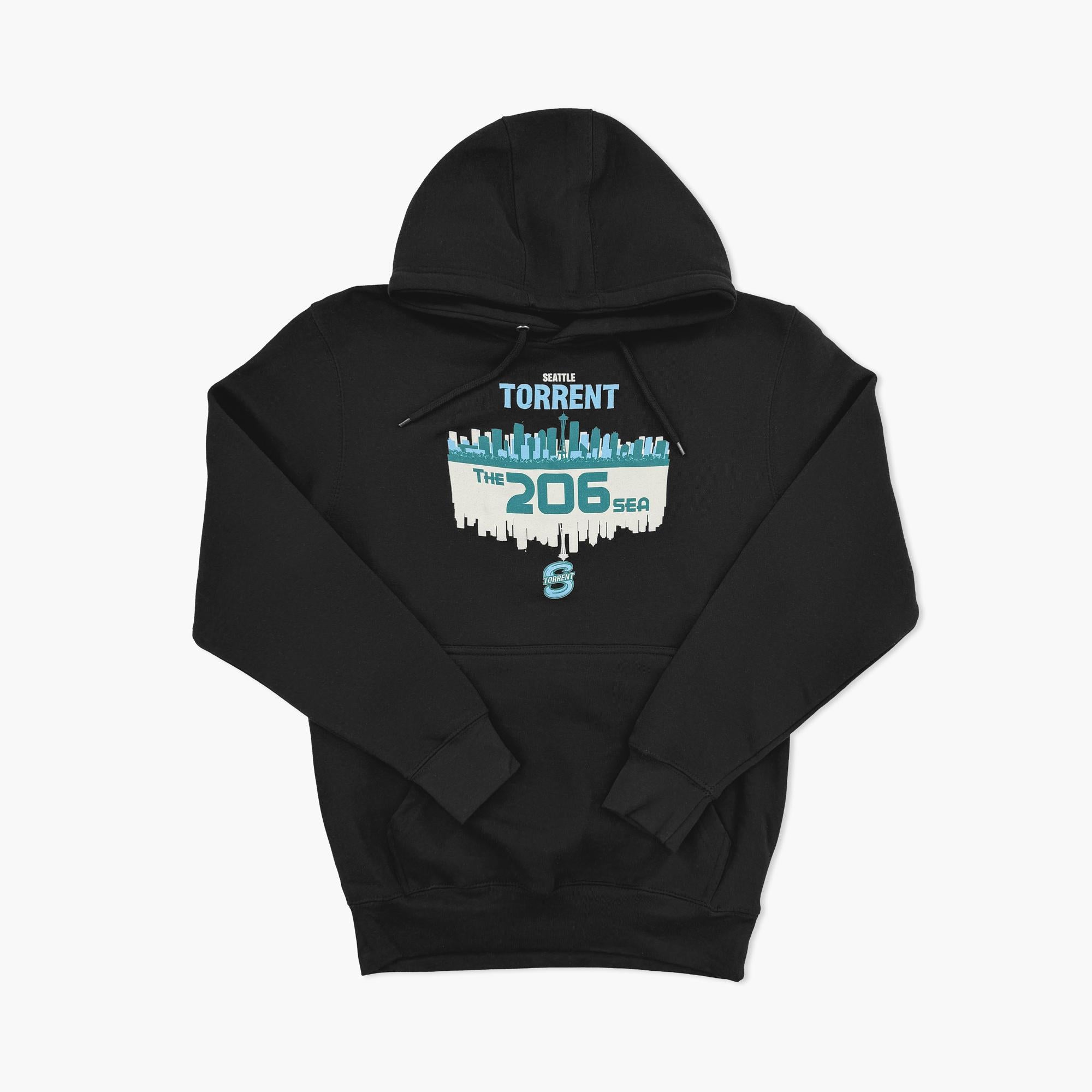 Seattle Torrent Hockey City Black Hoodie – Simply Seattle