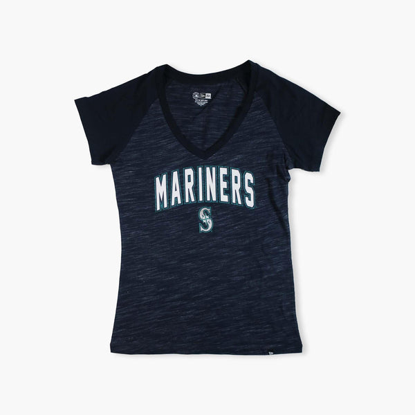 Seattle Mariners V-Neck Womens T-Shirt