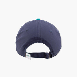 Seattle Mariners 50th Anniversary Patch Navy/Teal Adjustable Hat