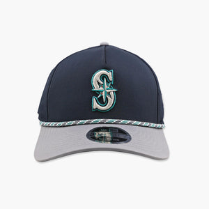 Seattle Mariners Navy/Grey Rope FlexFit Hat