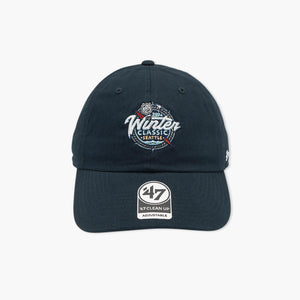 Seattle Kraken Event Logo Winter Classic Navy Clean Up