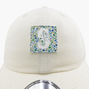 Seattle Mariners Chrome Floral Adjustable Hat