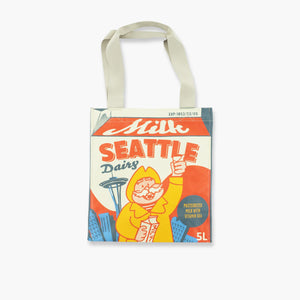 Bigfoot Milk Carton Shopping Bag