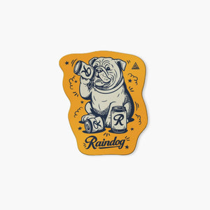 Rainier Beer Raindog Sticker