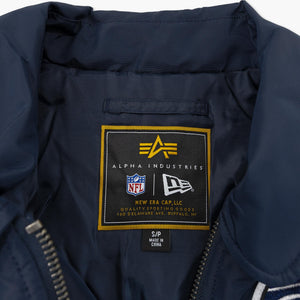 Seattle Seahawks New Era Alpha Industries 2026 OTC Bomber Jacket