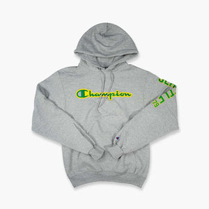 Seattle Champion Sonics Athletic Grey Hoodie
