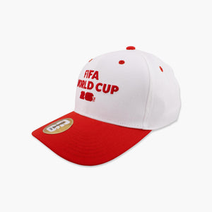 FIFA World Cup 26 White & Red Snapback