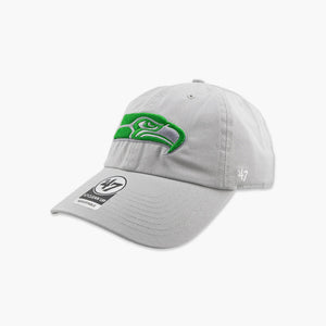 Seattle Seahawks Wolf Gray Rivalry Clean Up Adjustable Hat
