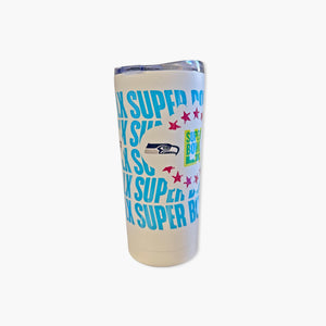 Seattle Seahawks Super Bowl LX 20oz Powder Coat Tumbler