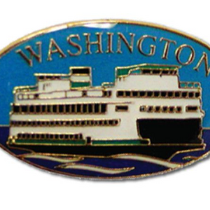 Washington State Ferry Lapel Pin