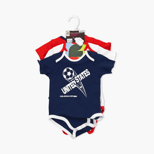 World Cup Infant Creeper 3 Pack