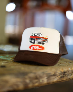The Blue Collar Dirt Road Trucker Hat, Big Dumper Drop 2