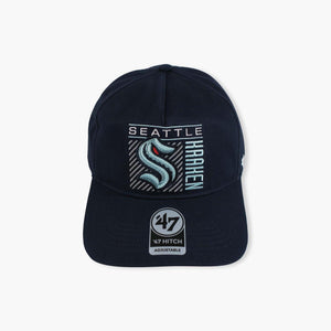 Seattle Kraken Navy Reflex Hitch Snapback