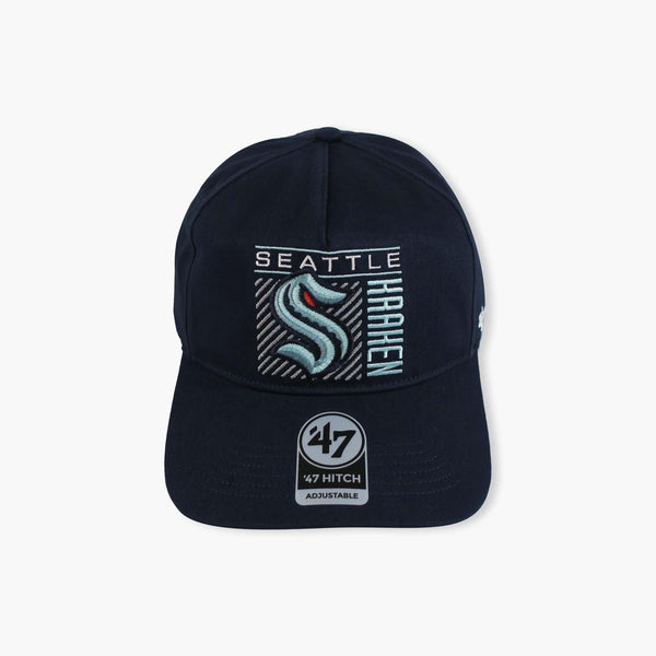 Seattle Kraken Navy Reflex Hitch Snapback