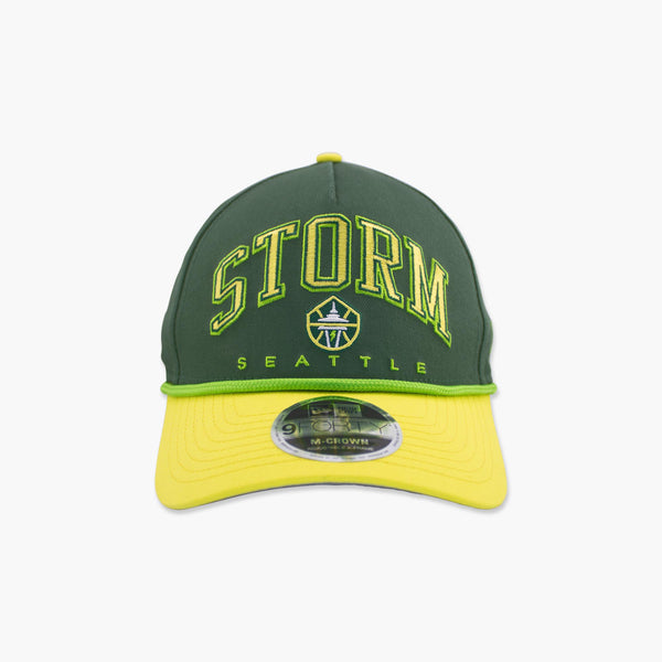 Seattle Storm Arched Curved Bill Snapback