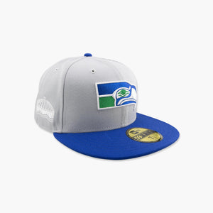 Seattle Seahawks Kingdome Legends Grey Fitted Hat