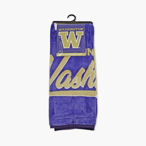 Washington Huskies Signature Raschel 50"x60" Blanket