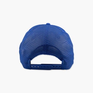 Seattle Mariners Royal Blue & White Script Trucker Snapback