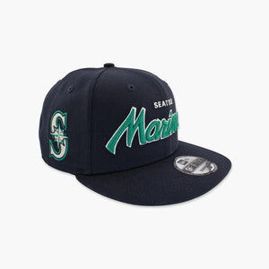 Seattle Mariners Navy Script Snapback