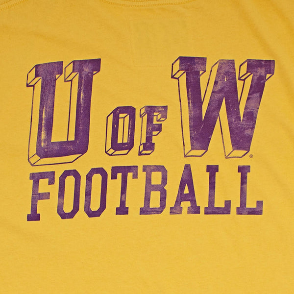 Washington Huskies Football 1960 National Champs Gold T-Shirt