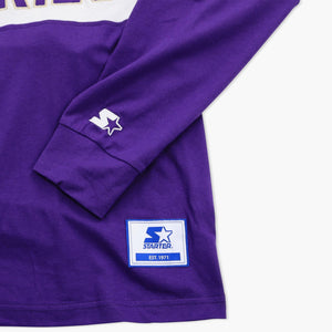 Washington Huskies Purple Stripe Lightweight Hoodie