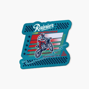 Rainier Beer Barley Burner Sticker