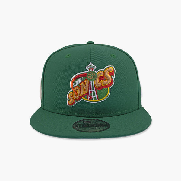 New Era Seattle SuperSonics Green Space Needle Snapback