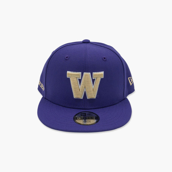 New Era Washington Huskies Primary Logo Youth Snapback