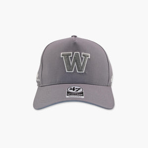 Washington Huskies Wolf Grey Foundational Offsides Adjustable Hat