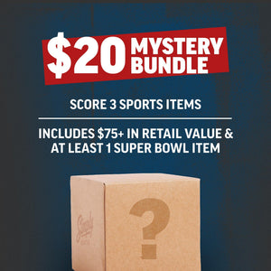 Warehouse Blowout $20 Mystery Sports Bundle - 1 Super Bowl Item!