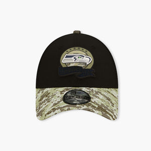 Seattle Seahawks 2022 Salute to Service Adjustable Hat