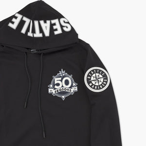 Seattle Mariners 50th Season Black Hoodie
