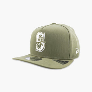 Seattle Mariners Olive 40th Anniversary A-Frame Snapback