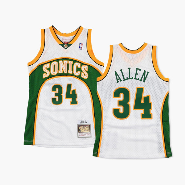 Seattle SuperSonics Ray Allen 2006 Swingman White Jersey