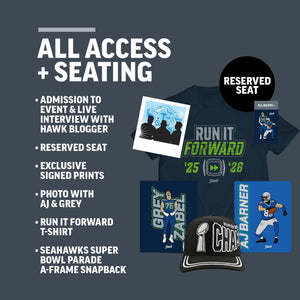 Grey Zabel and AJ Barner Event Ticket