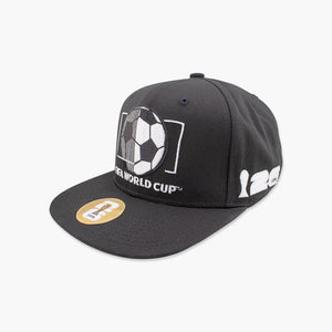 FIFA World Cup 26 Black Soccer Ball Snapback