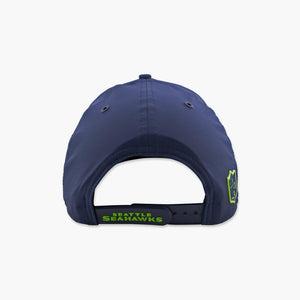 Seattle Seahawks 2026 Sideline Navy Performance Snapback - Youth