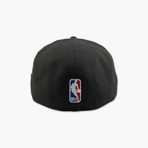 Seattle SuperSonics Black Logo History Fitted Hat