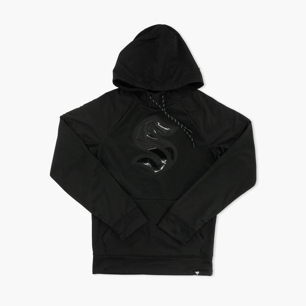 Seattle Kraken Freeze Time Blackout Hoodie