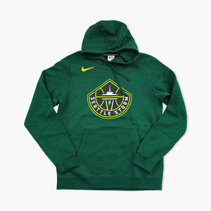 Seattle Storm Primary Logo Green Fleece Hoodie