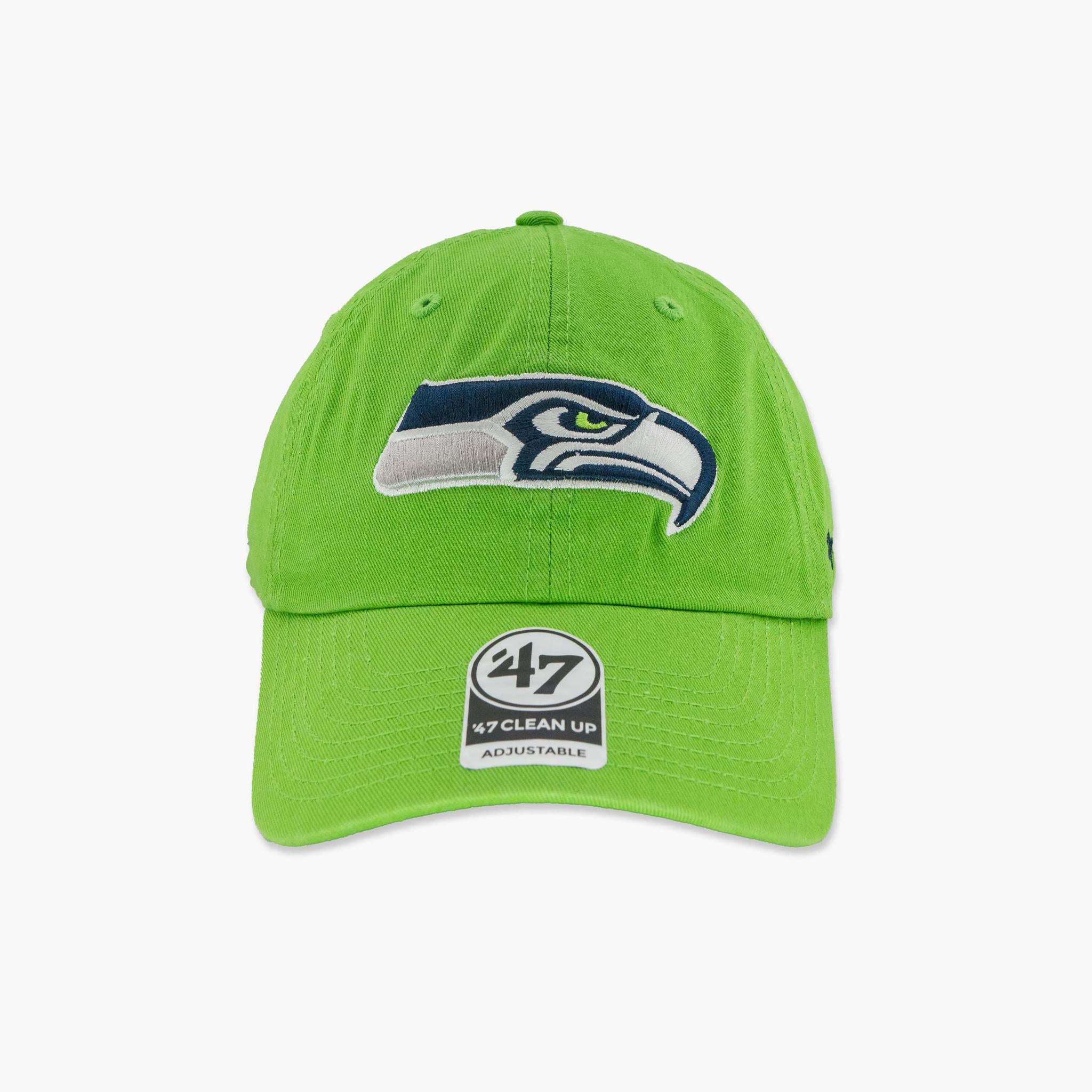 Seattle Seahawks Action Green Clean Up Adjustable Hat – Simply Seattle