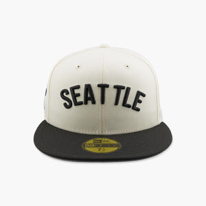 Seattle Mariners Steelheads Wordmark Two-Tone Fitted Hat