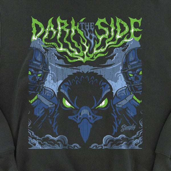 Dark Side Eclipse Black Crewneck