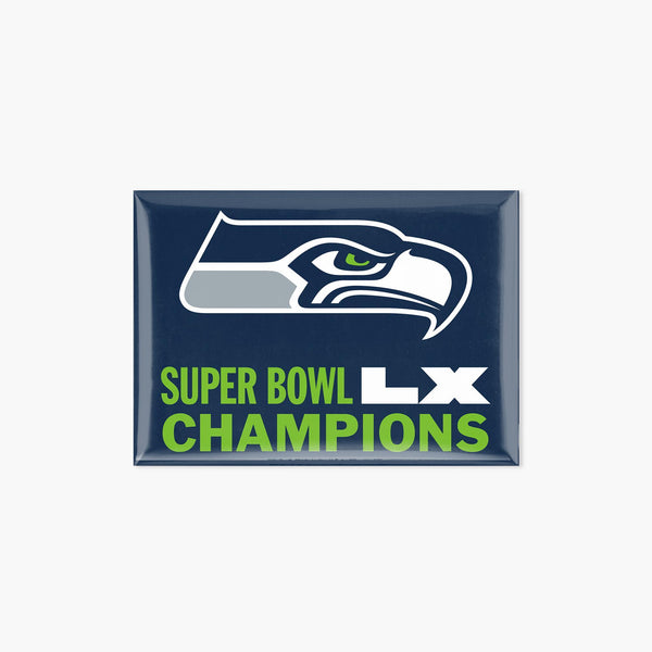 Seattle Seahawks Super Bowl LX Champions 2.5" x 3.5" Magnet