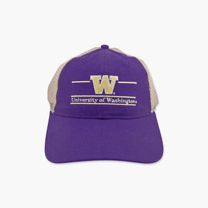 Washington Huskies Purple Split Bar Snapback