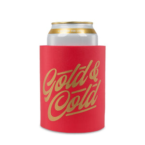 Gold & Cold Can Cooler
