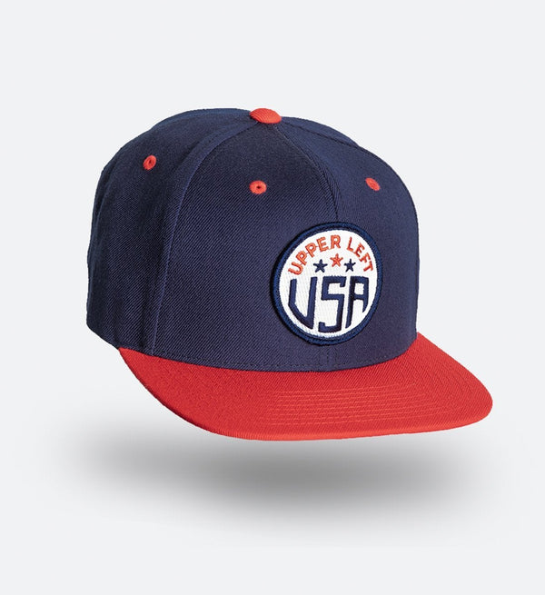 Burnett Navy/Red Hat