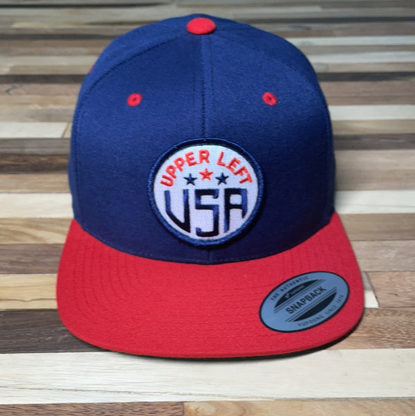 Burnett Navy/Red Hat