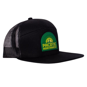 Pacific Northwest Hinterlands Black Snapback