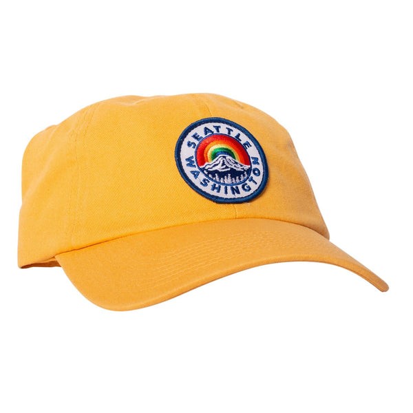 Seattle Mount Rainier Dijon Dad Hat